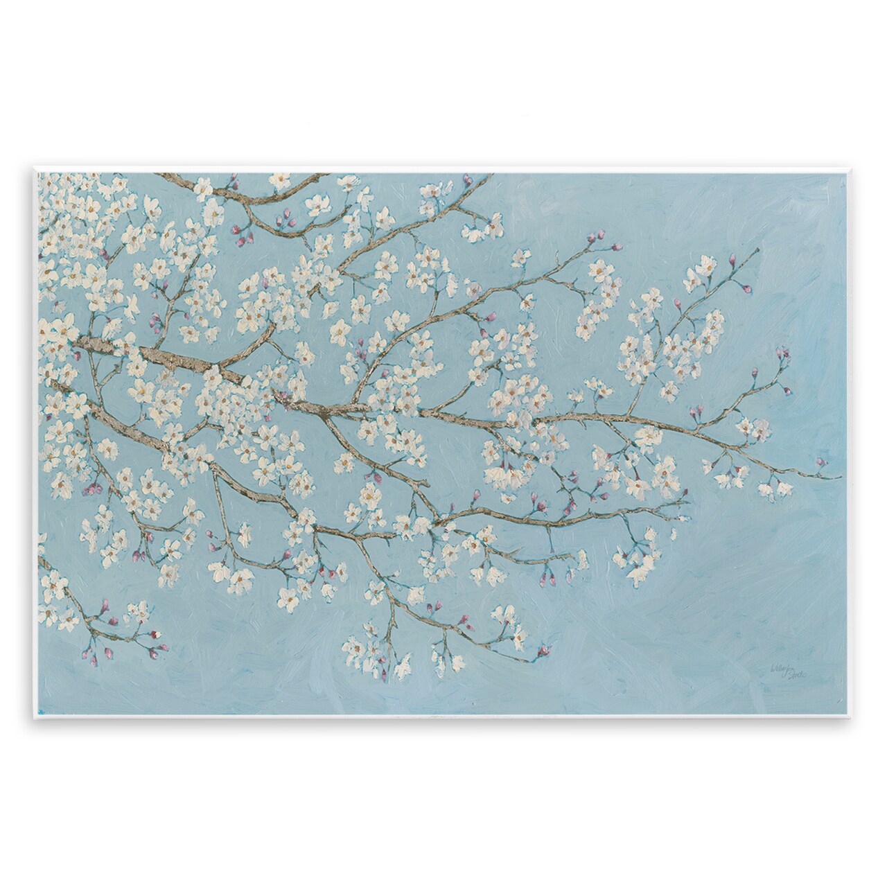 Stupell Industries Delicate Apple Blossoms Wall Plaque Art Design by Wellington Studio